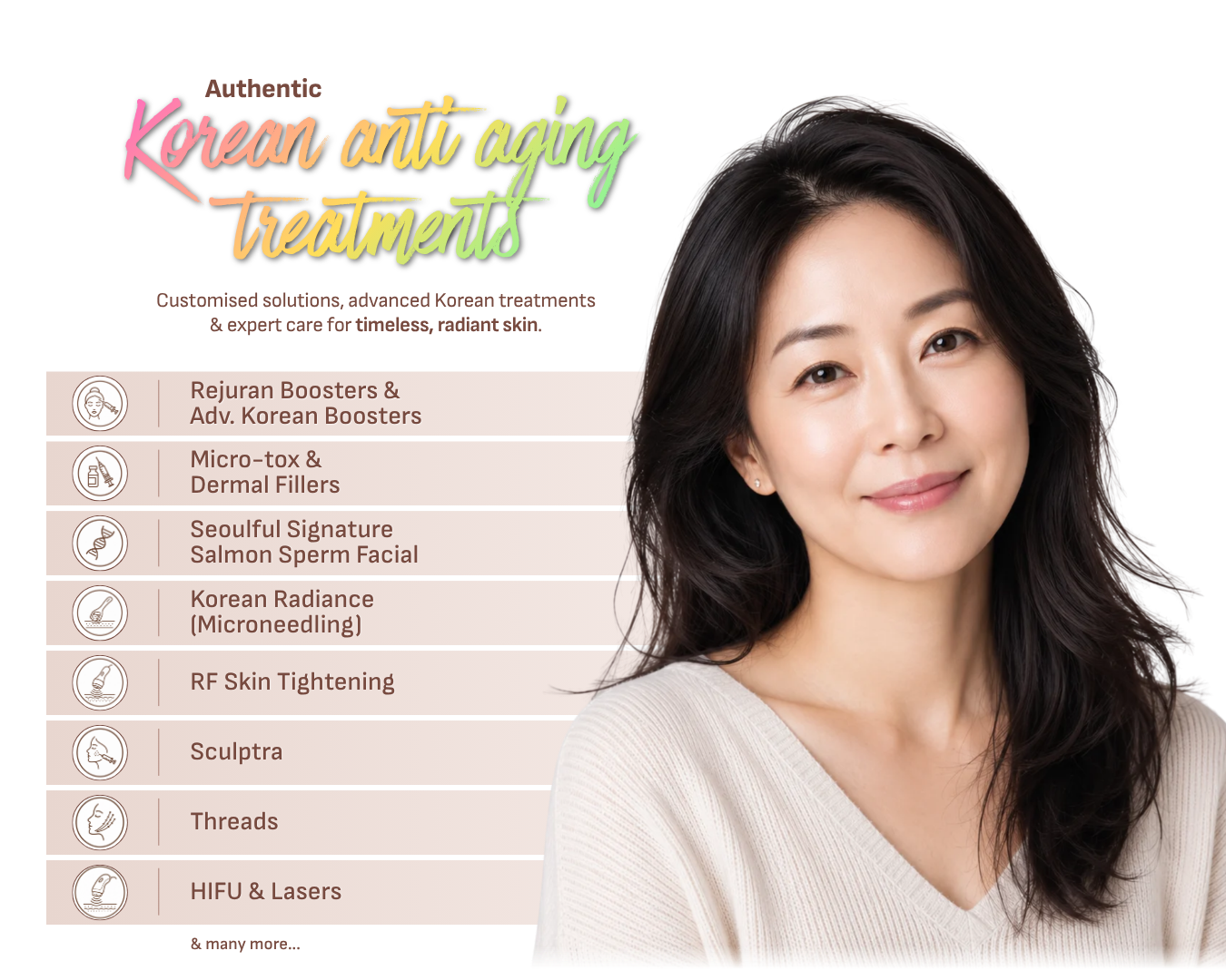 Korean Anti Aging Treatments in Bangalore